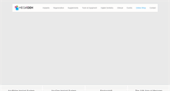 Desktop Screenshot of megagen.ro