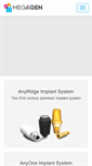 Mobile Screenshot of megagen.ro