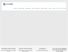Tablet Screenshot of megagen.ro